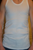 SOUS PULLS HOMMES athlétique blanc